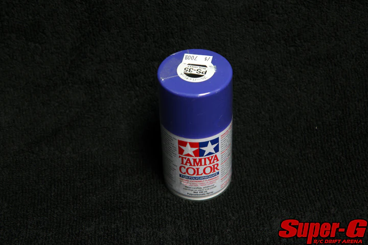 Tamiya - Blue Violet - PS-35 Polycarbonate Spray Paint for Lexan [Tamiya] 86035