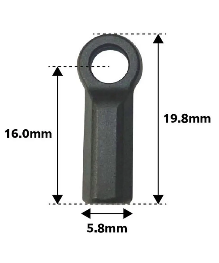 Topline Ball Cup - Open Cup (CAP) 4.3mm 4.8mm 5.3mm - 4 PACK [Topline] - Image 26