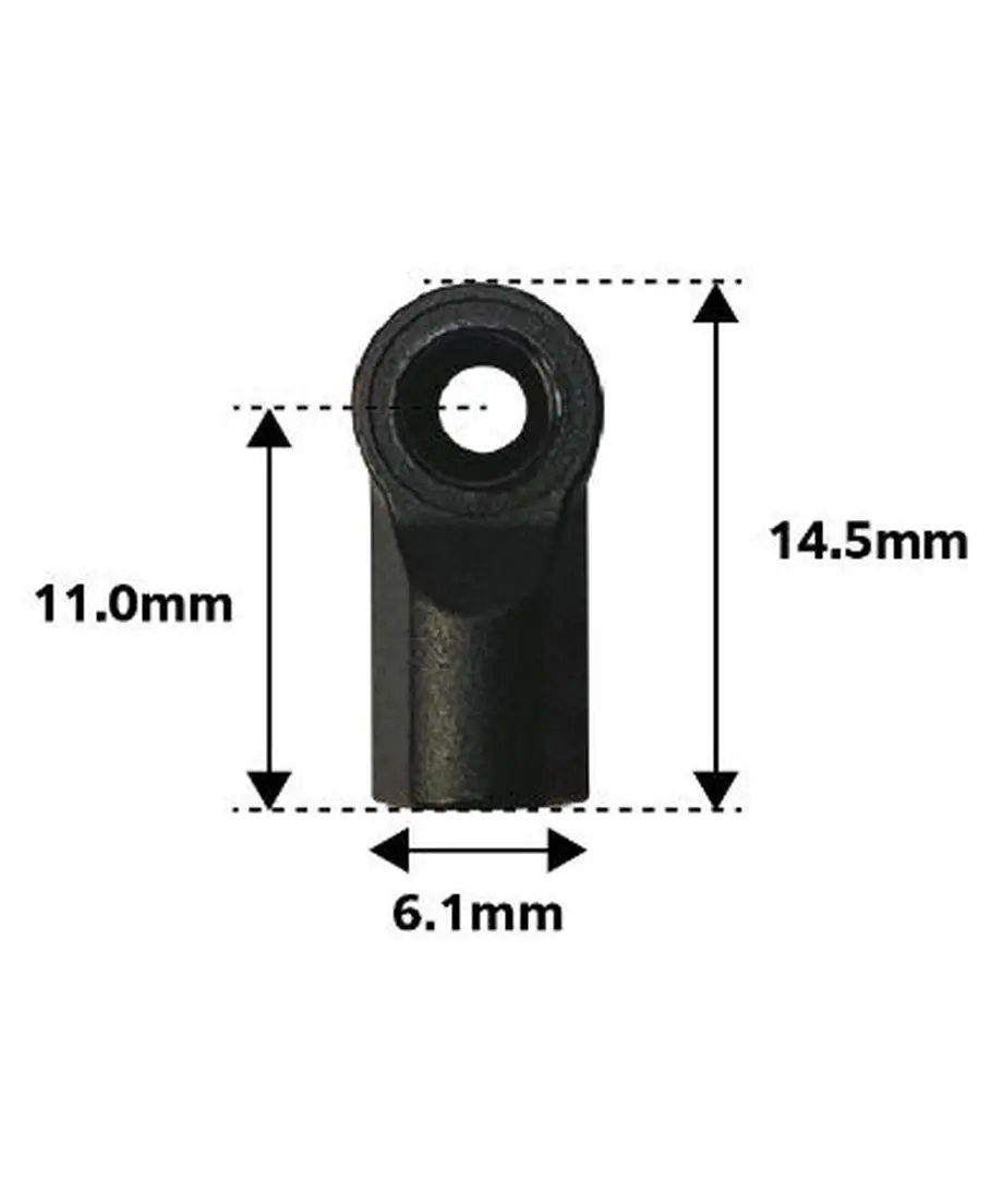 Topline Ball Cup - Open Cup (CAP) 4.3mm 4.8mm 5.3mm - 4 PACK [Topline] - Image 4