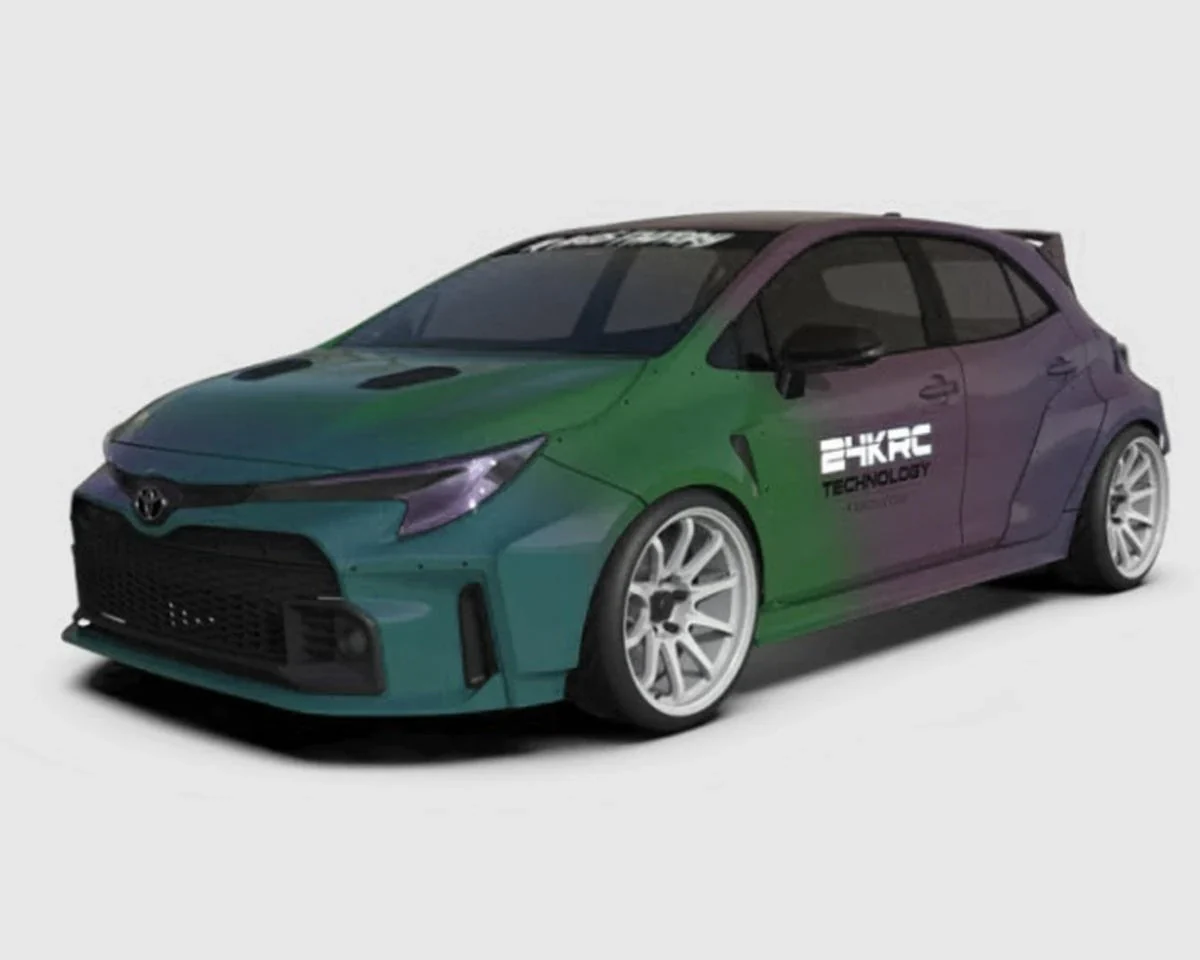 Toyota Corolla DPR Spec 1-10 Drift Body Shell [24K] TAF33001 - Image 2