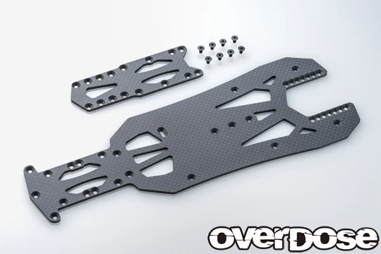 Transrange Anti-Twist Main Chassis (Main Chassis 1pc, Sub Chassis 1pc) for GALM [Overdose]  OD3847
