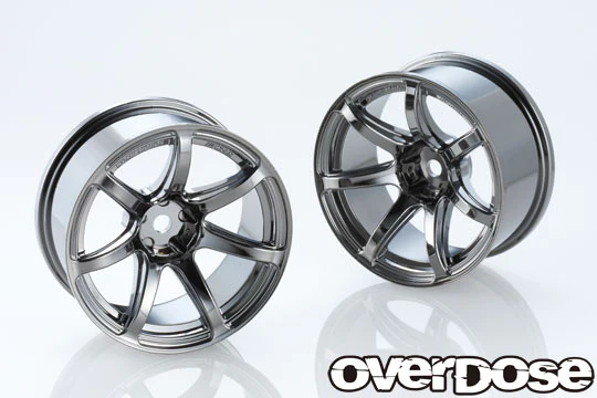 Work Emotion T7R BLACK METAL CHROME (SMB) 7mm  [Overdose] OD2839