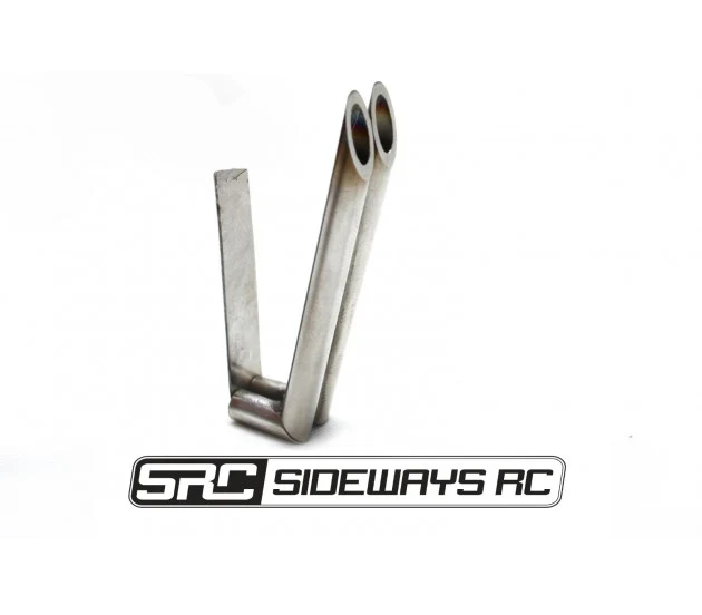 Zuko 2 Pipe - 6mm x 65mm (Boso Style) Angled Dual Muffler Exhaust Tip [SRC]
